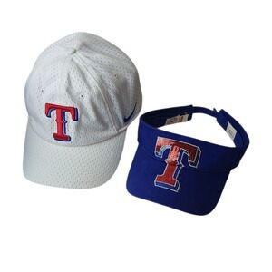Texas‎ Ranger Womens set 2 Game Hat/Visor